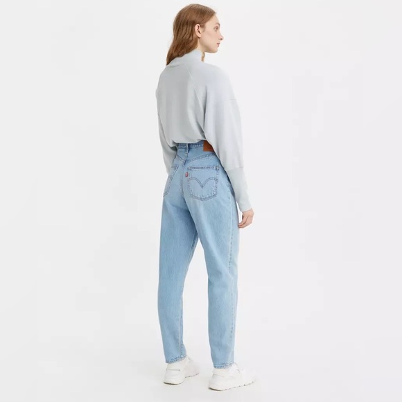 Levi’s High Waist Loose Taper Blue Jeans Size 27 Women’s Mom Jeans - Picture 1 of 14